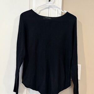 Magaschoni Classic Black Long Sleeve Top
